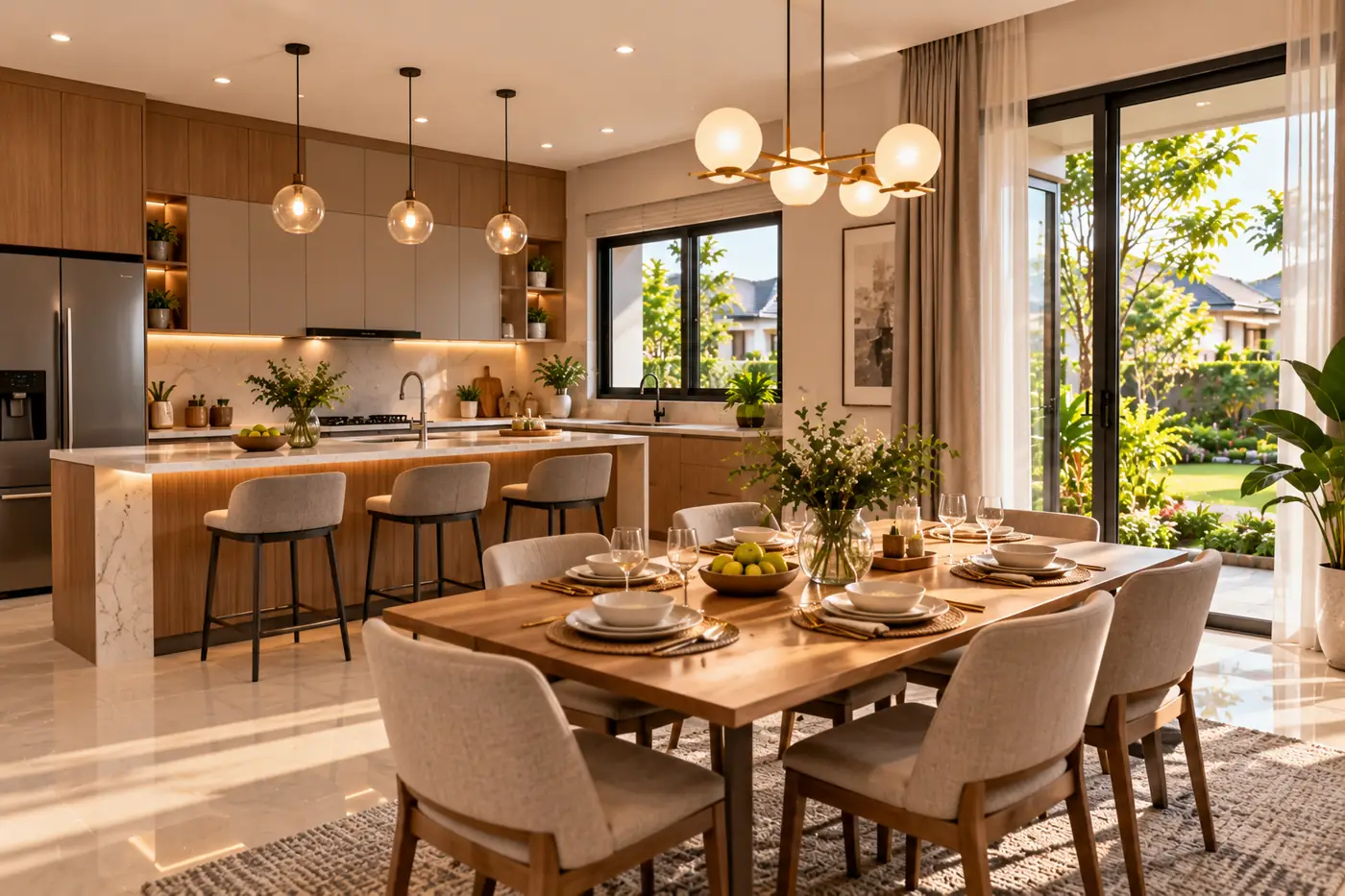 Dapur & ruang makan